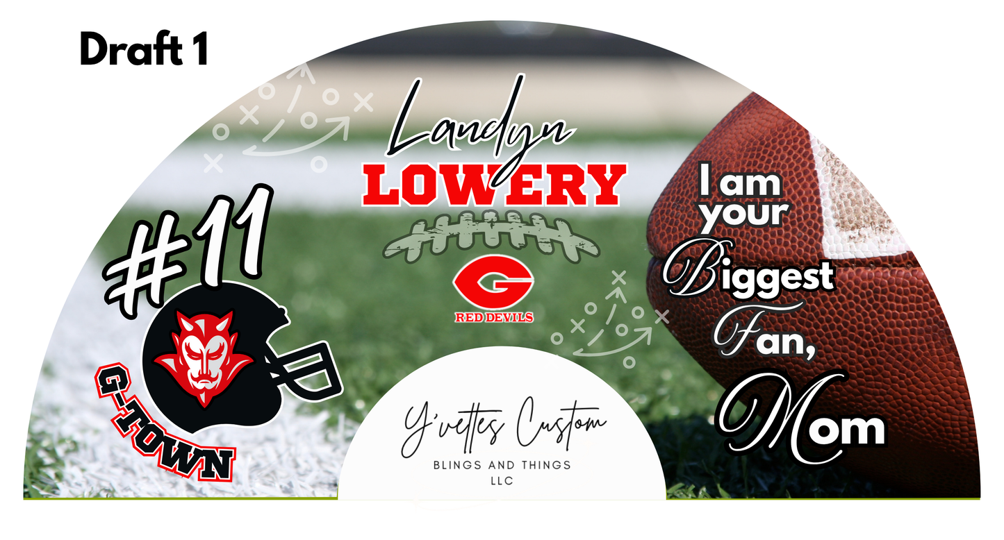 Clack Fan - Football Custom