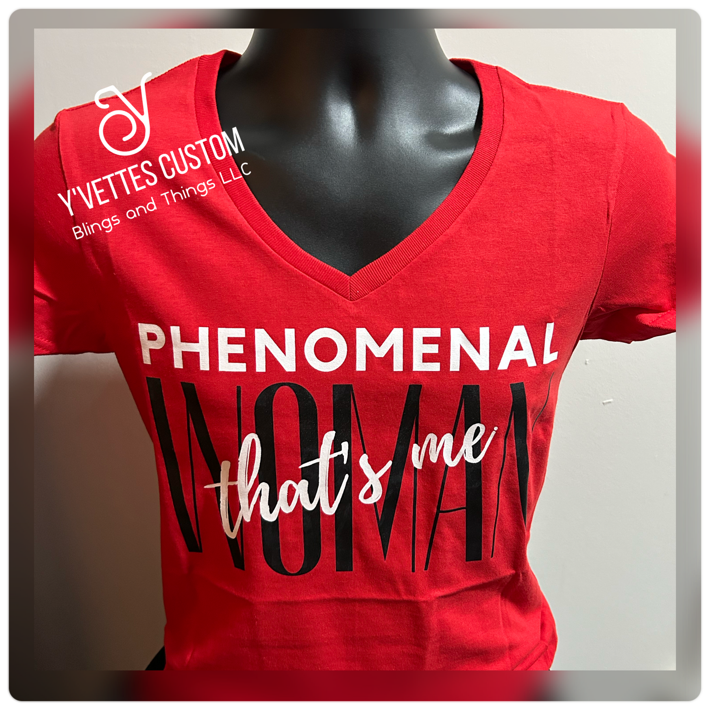 Phenomenal Woman (Vneck)