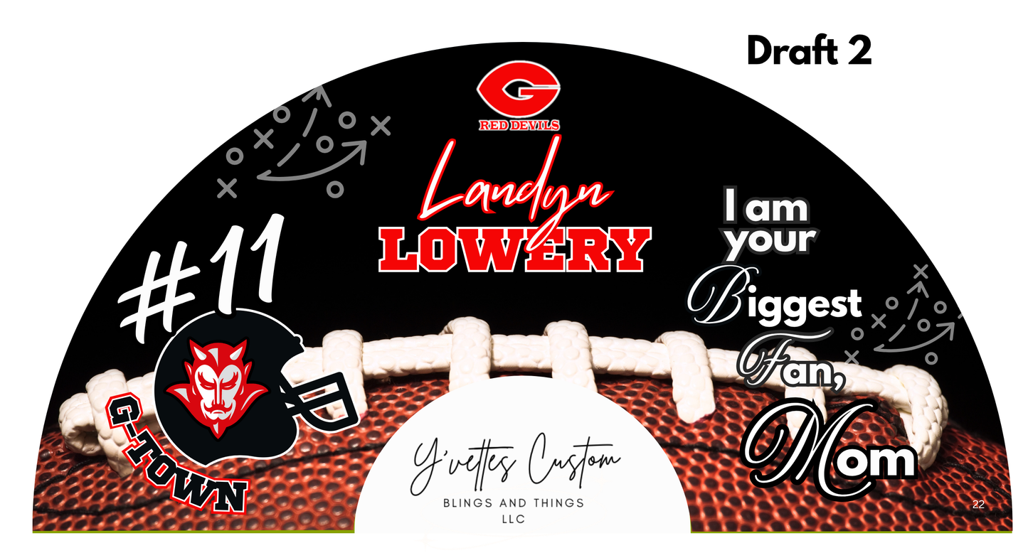 Clack Fan - Football Custom