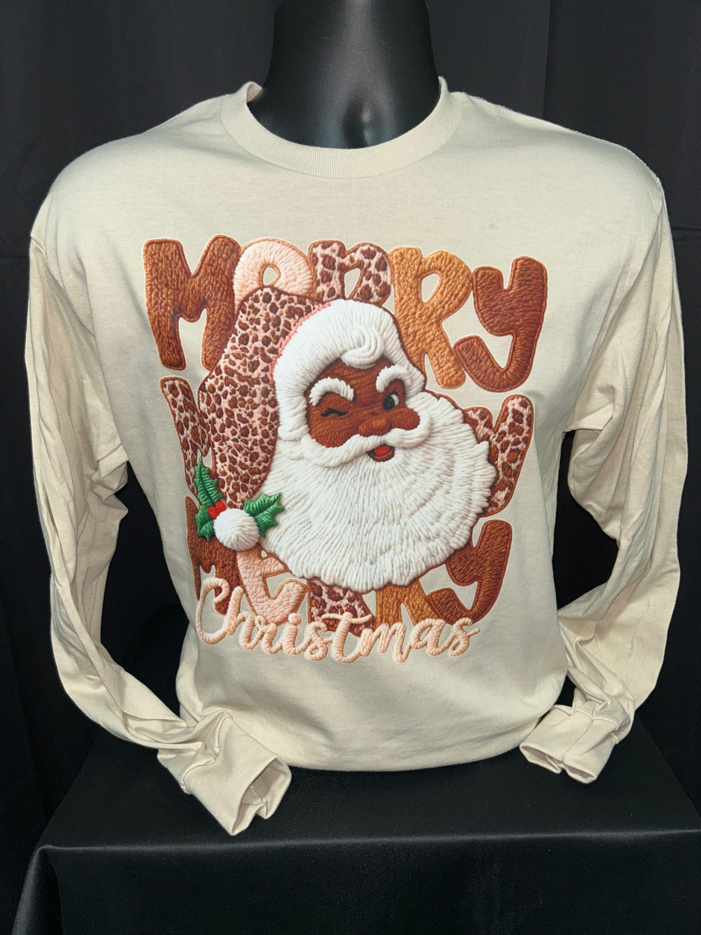 Holiday Shirt - Merry Christmas Santa