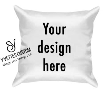 Memorial Pillow- Satin