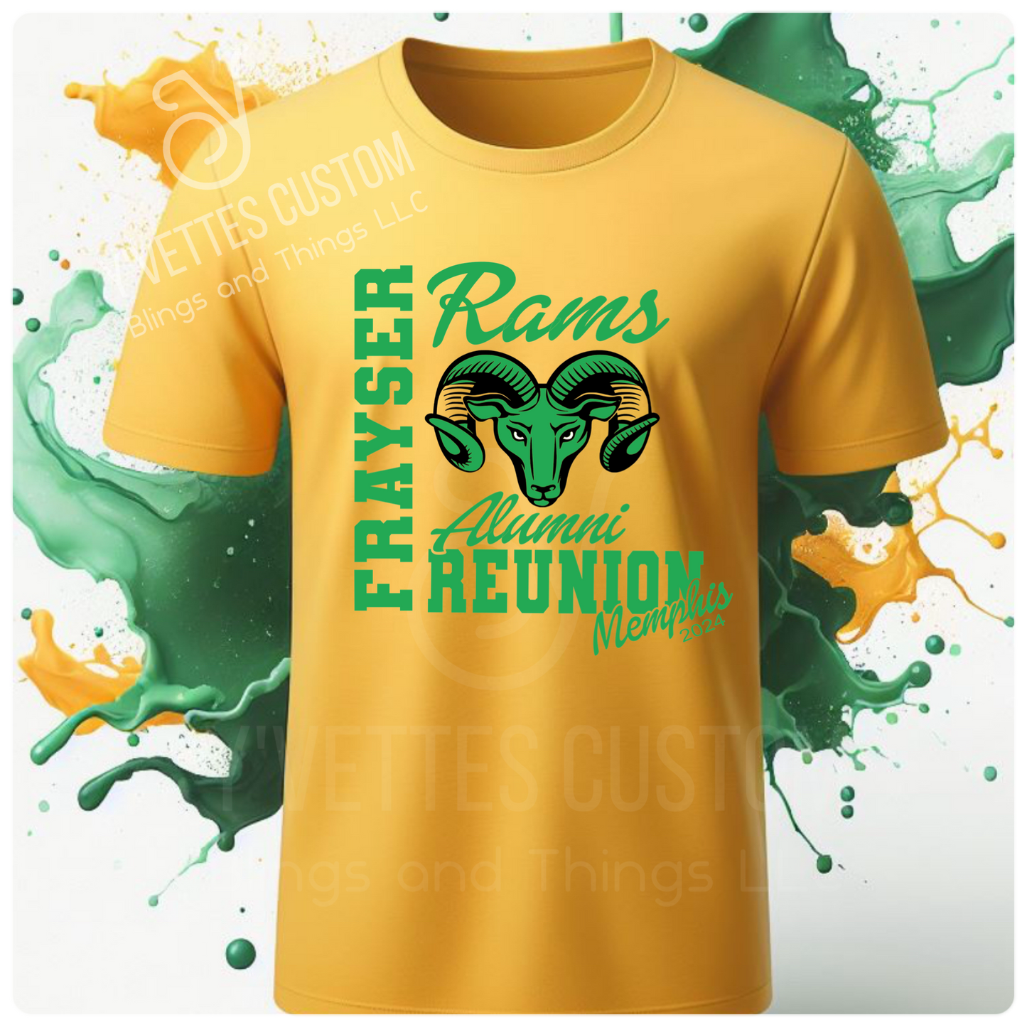 Frayser Reunion Shirt - Golden Yellow