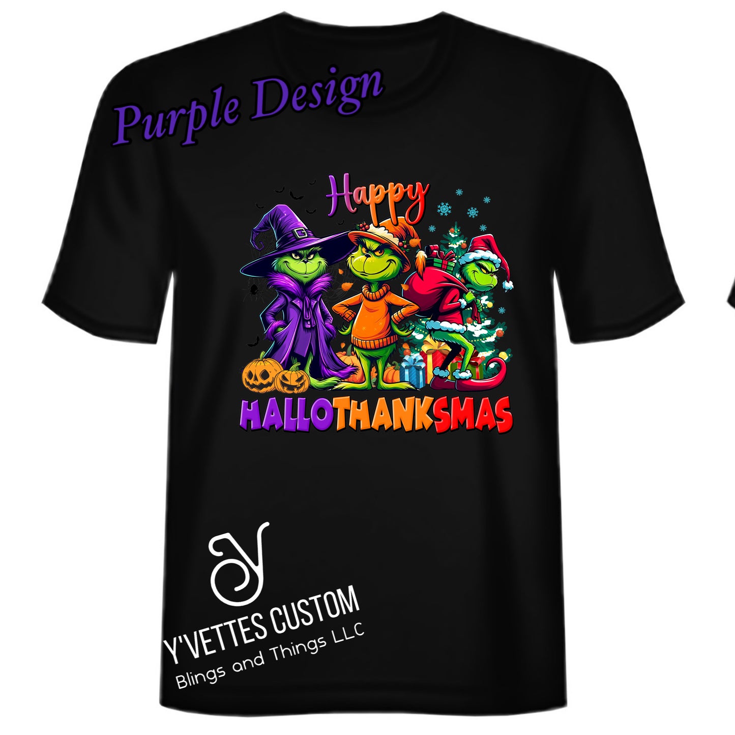 HalloThankSmas - Purple Design