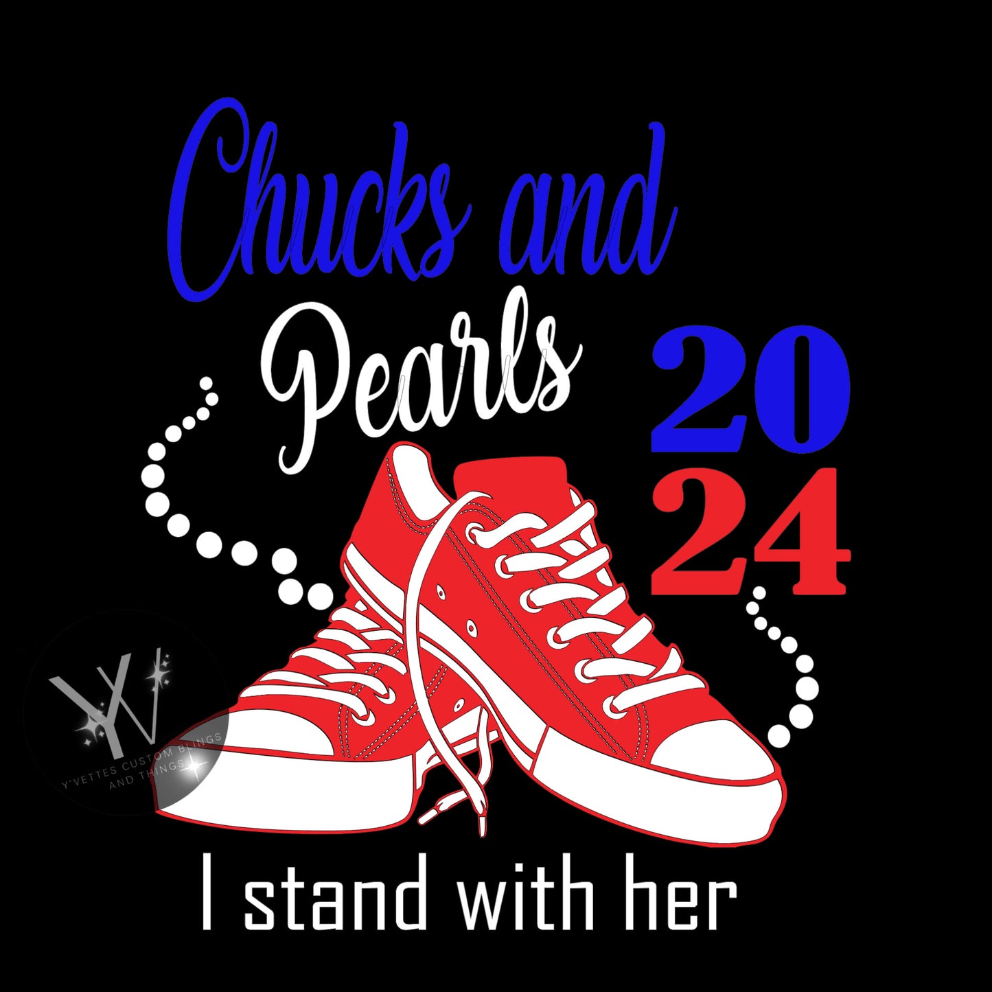 C & P - I stand with her (2024) GLITTER