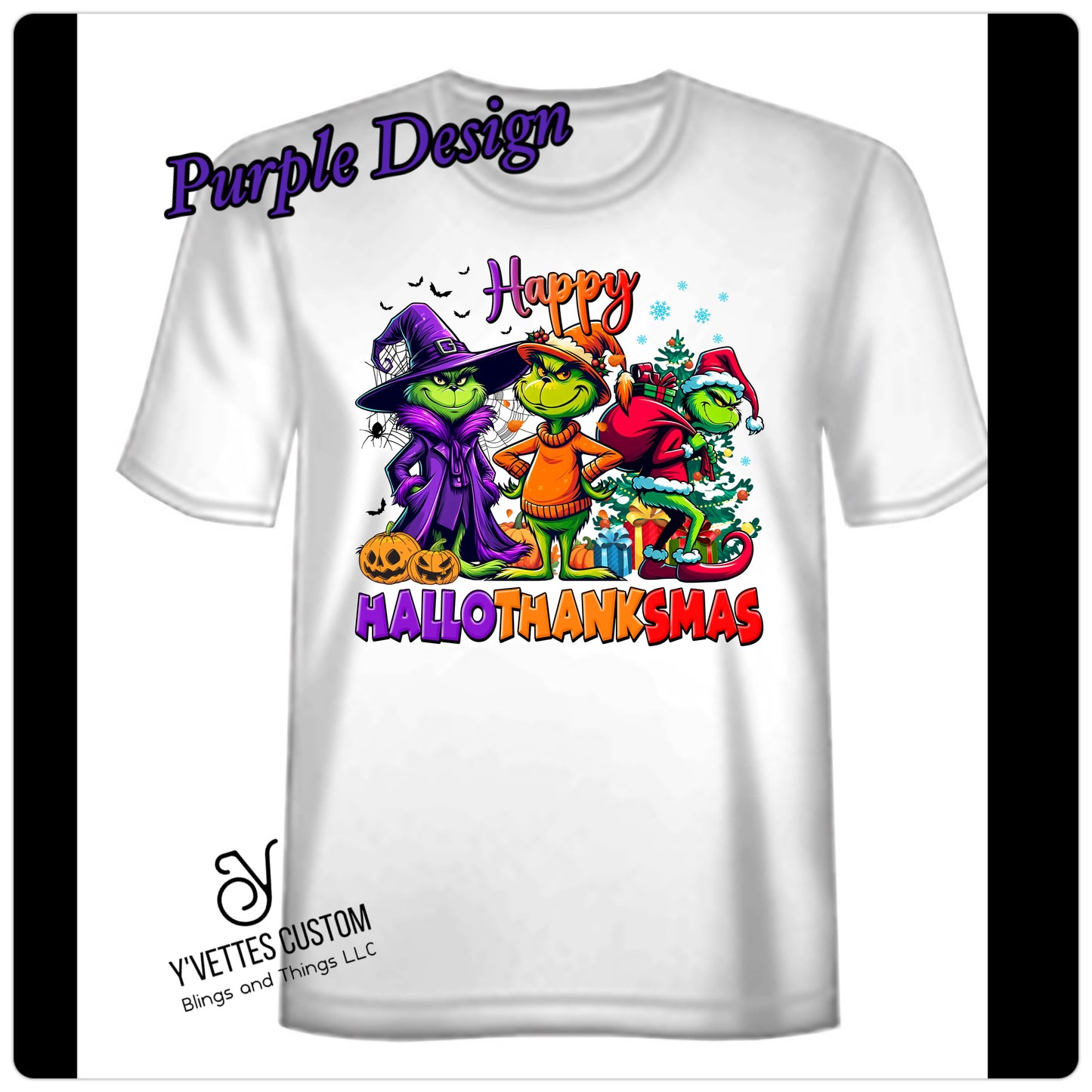 HalloThankSmas - Purple Design