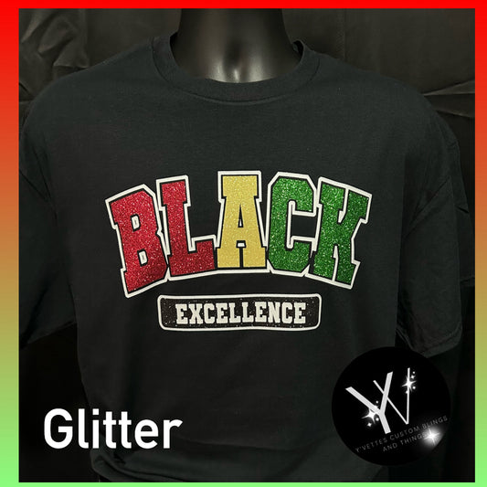 BLACK Excellence (Glitter) ADULT