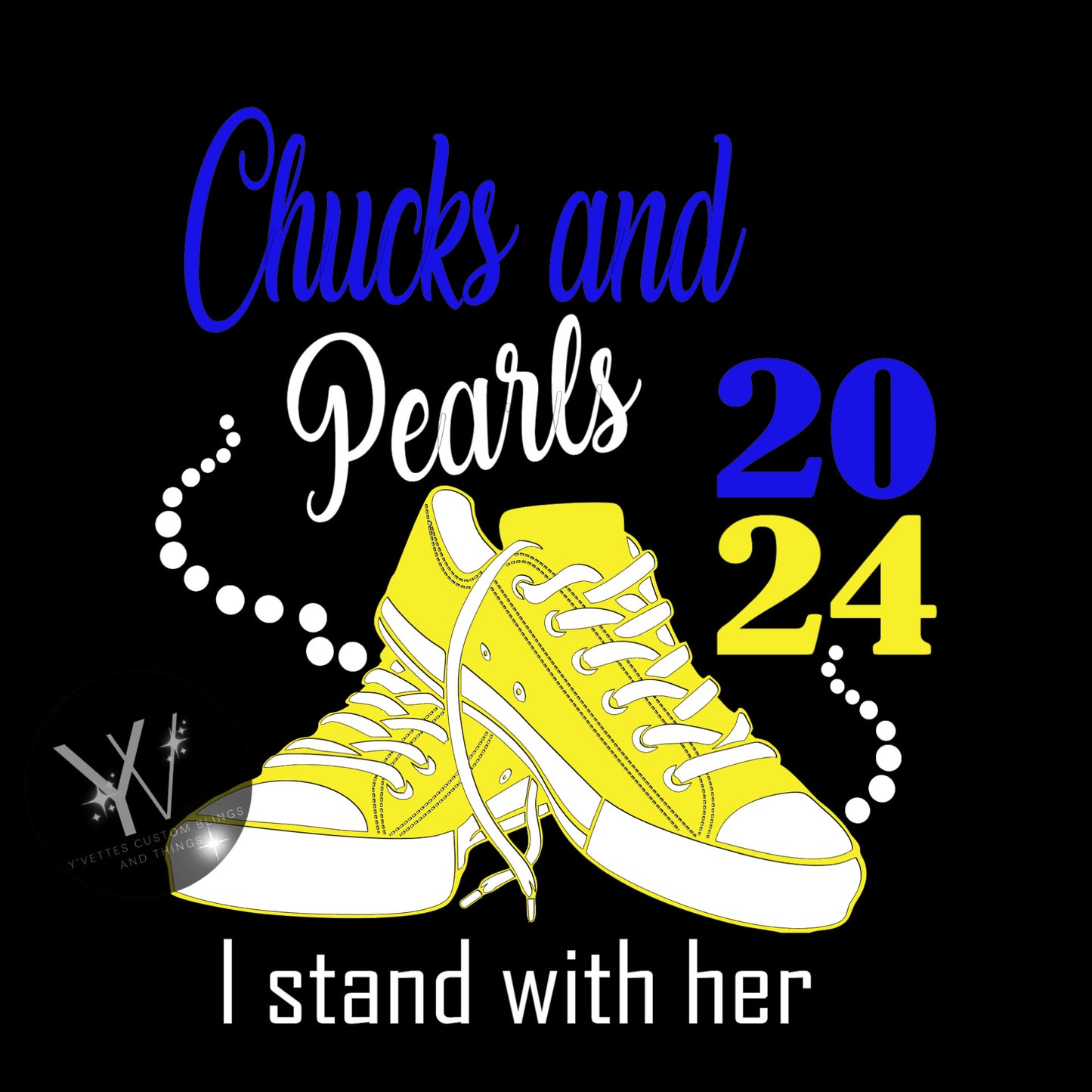 C & P - I stand with her (2024) GLITTER