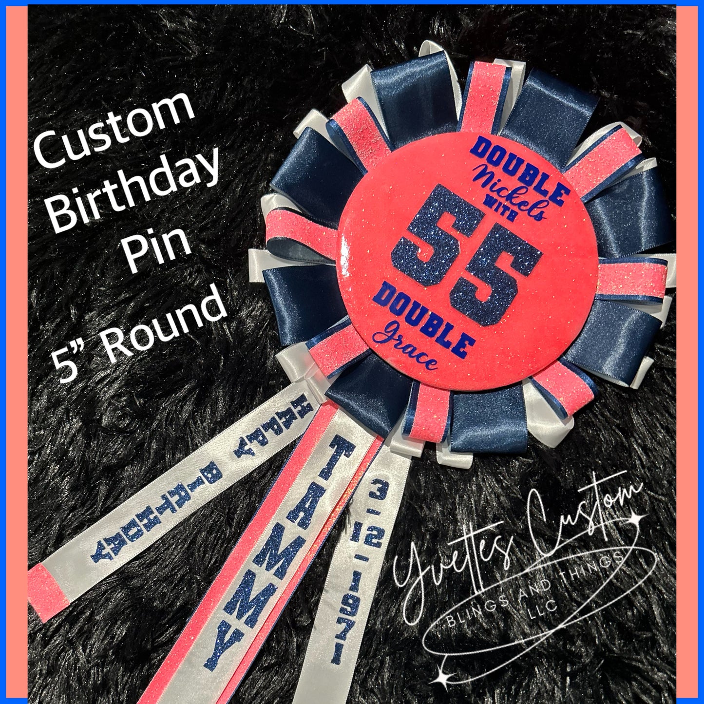 Custom Button w/Ribbon
