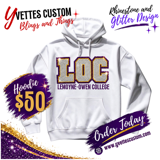LOC Hoodie (Rhinestones)