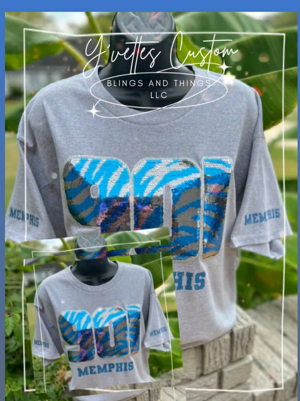 Rep Your City -901 (Seqins/Glitter)