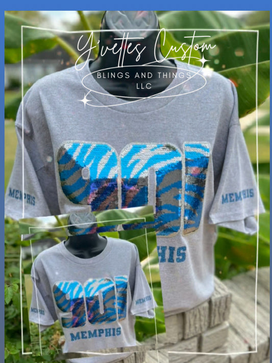 Rep Your City -901 (Seqins/Glitter)