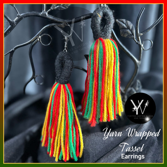 Earrings - Custom Y’Collection-Juneteenth (Wrapped)