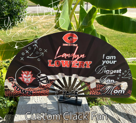 Clack Fan - Football Custom