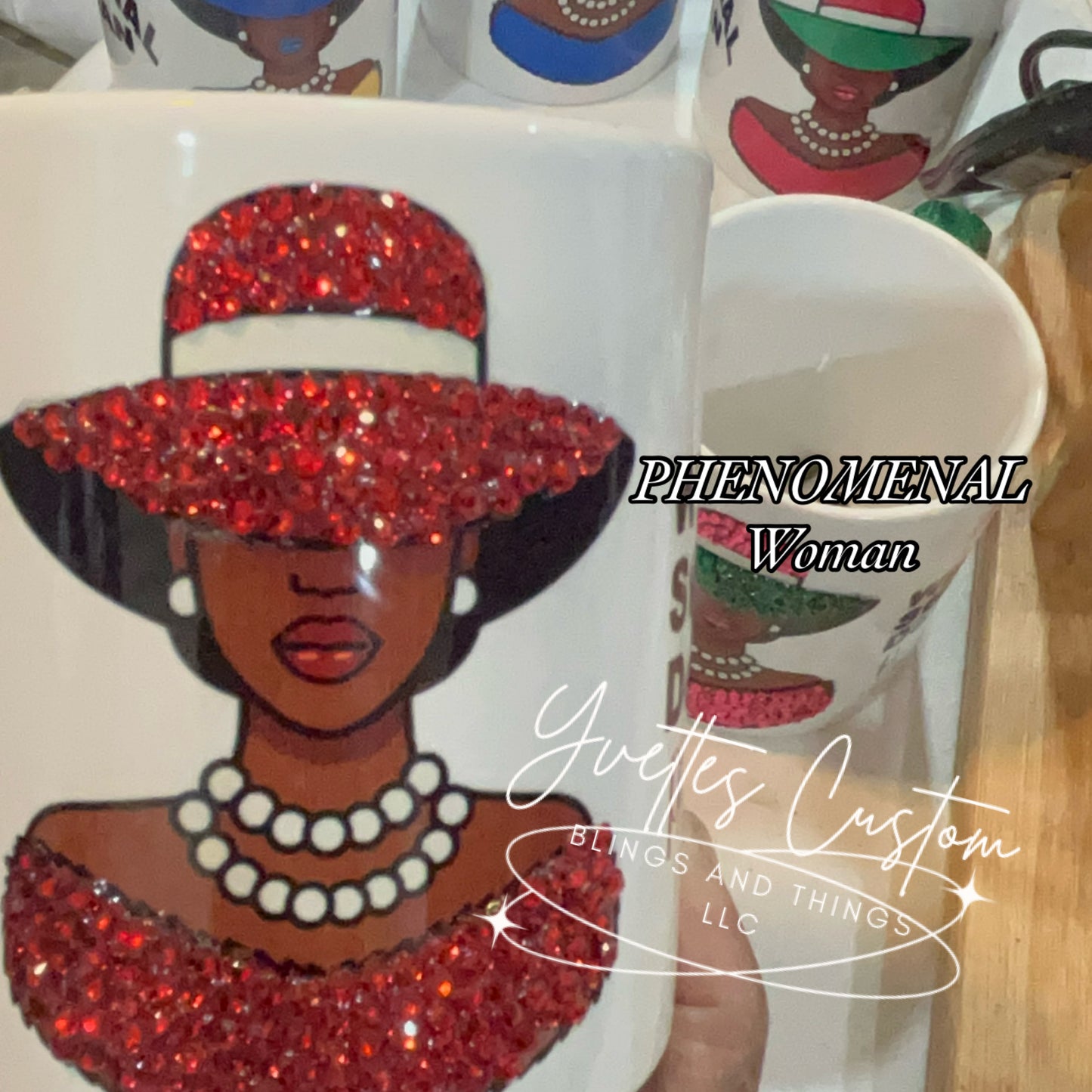 Mug- Phenomenal Woman: Proverbs 31 - red