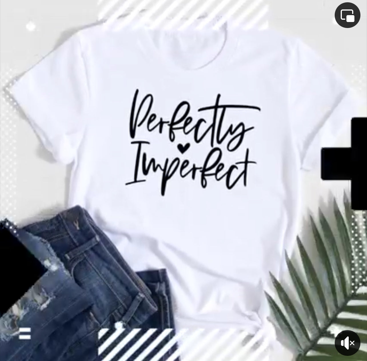Perfectly Imperfect (Black Design)