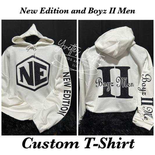 Concert Tees - NE Glitter/B2M combo
