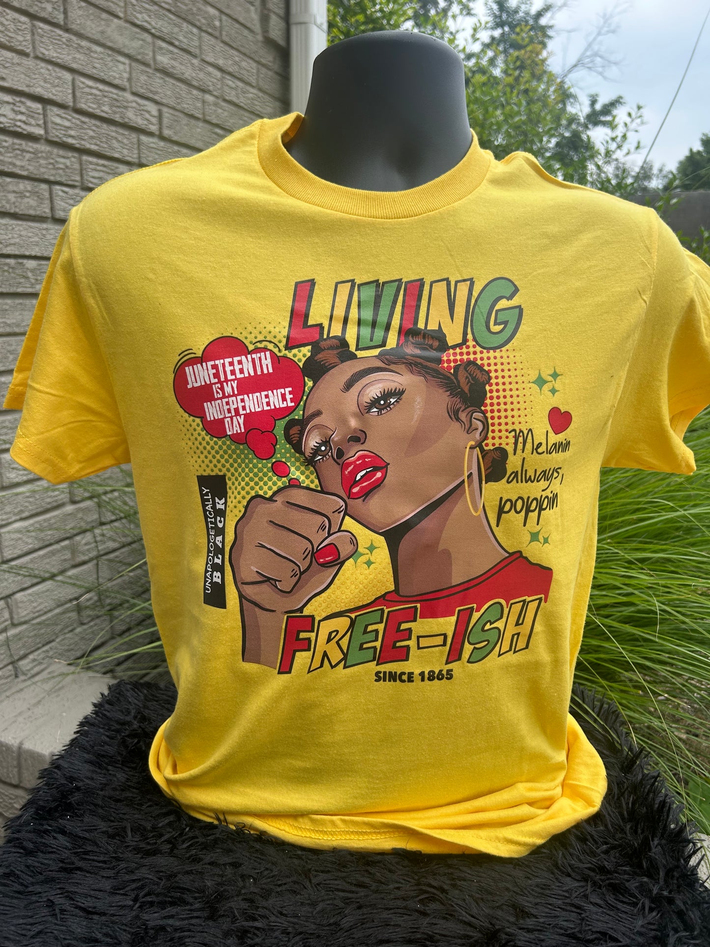 Juneteenth- Living Free-ish Woman