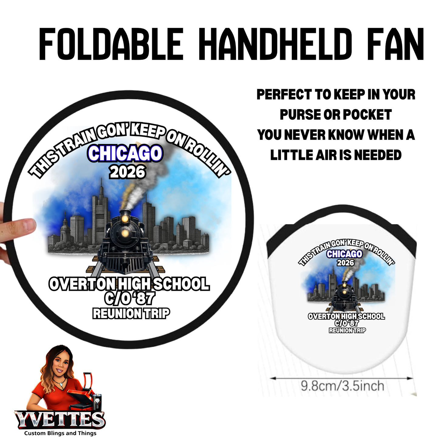 Foldable Fan - OHS Chicago 26