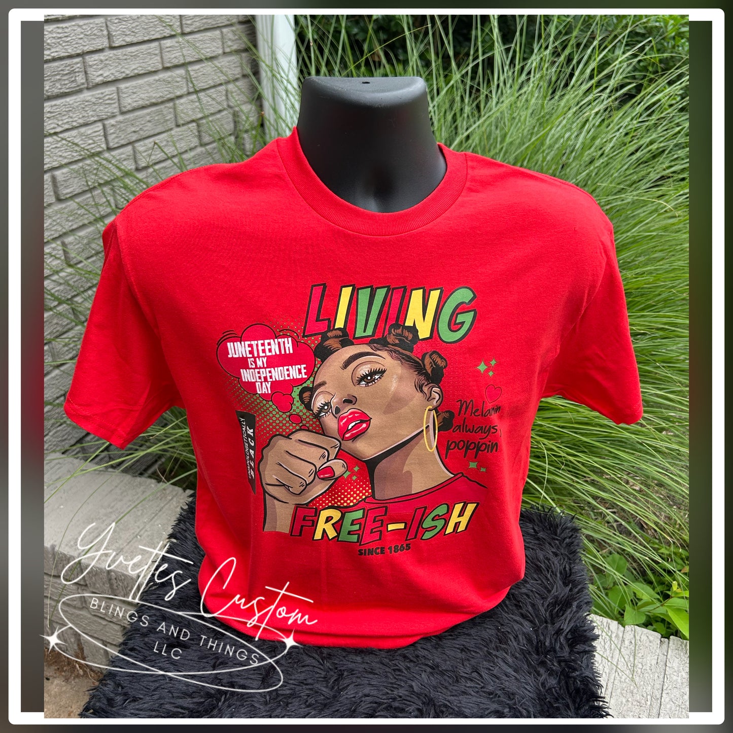 Juneteenth- Living Free-ish Woman