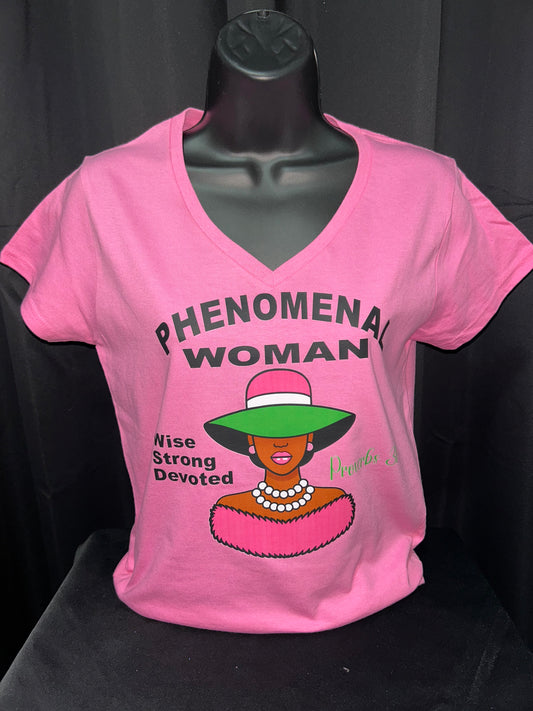 Phenomenal Woman: Proverbs 31 - Pink/Green