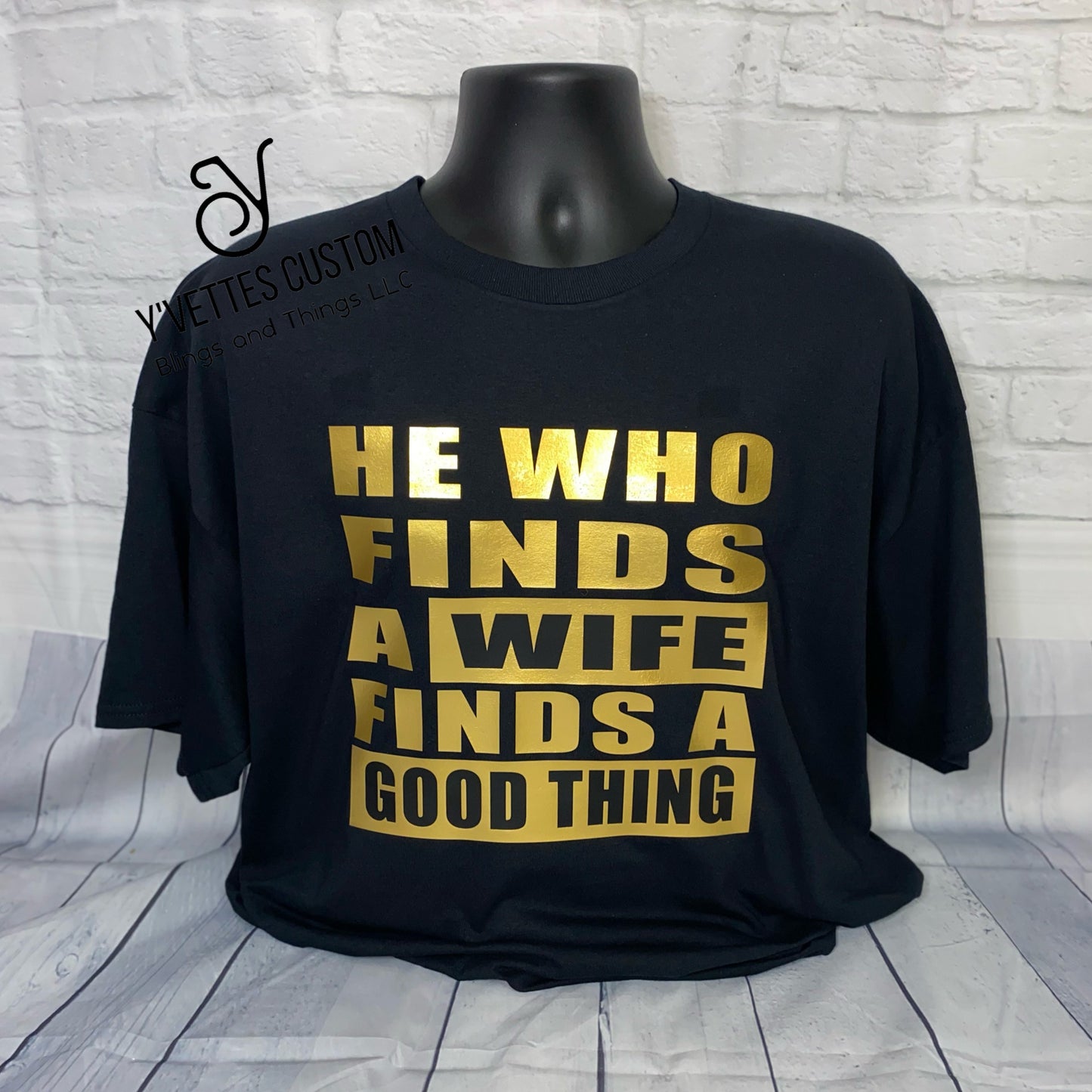 Anniversary Shirt - He Who Finds