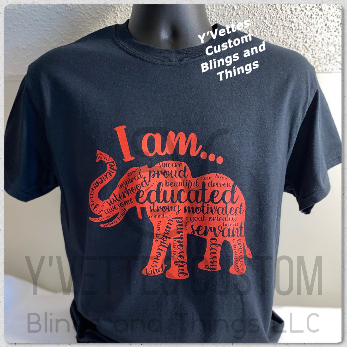 Greek Inspired - Elephant - Red