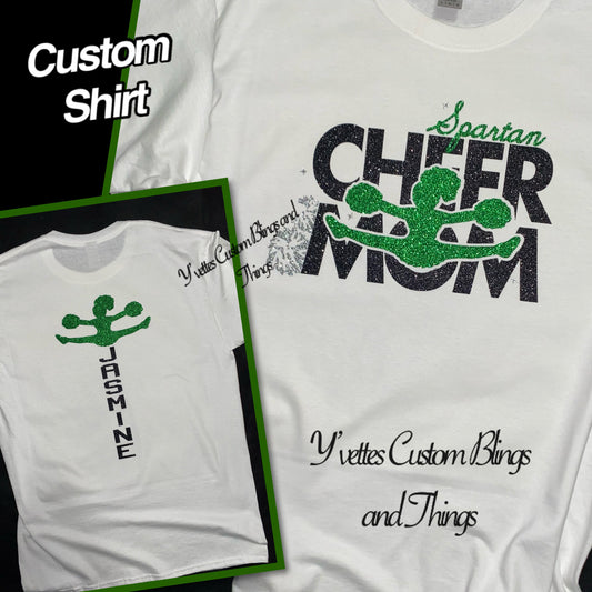 Cheer - Silhouette (LONG SLEEVE) Glitter